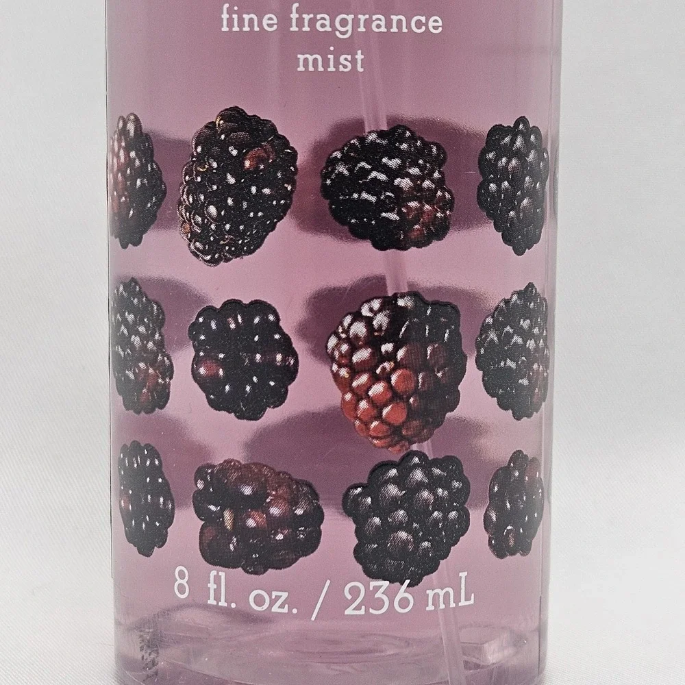 Bath & Body Works Black Raspberry Vanilla Fine Fragrance Mist 8 OZ Discontinued - Picture 3 of 4